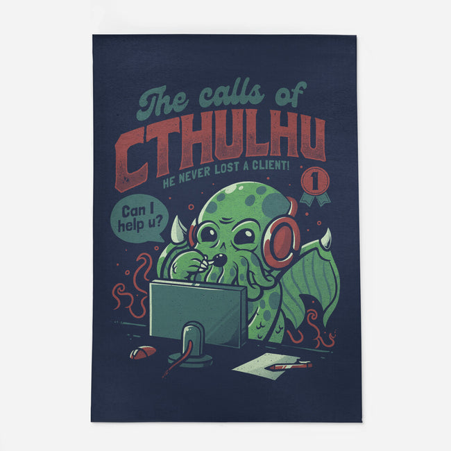 The Calls Of Cthulhu-none indoor rug-eduely