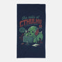 The Calls Of Cthulhu-none beach towel-eduely
