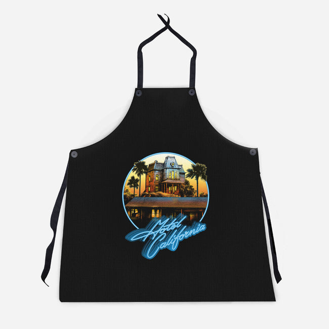Motel California-unisex kitchen apron-CappO