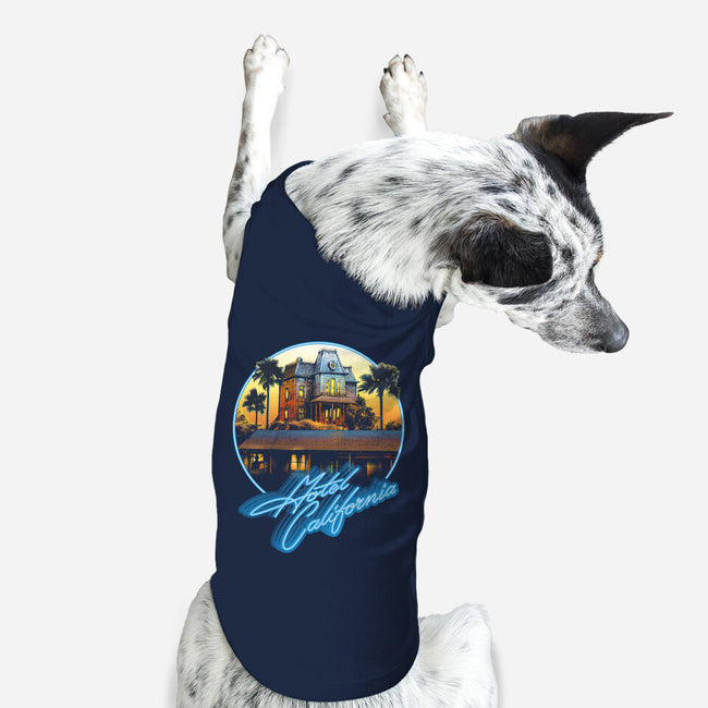 Motel California-dog basic pet tank-CappO