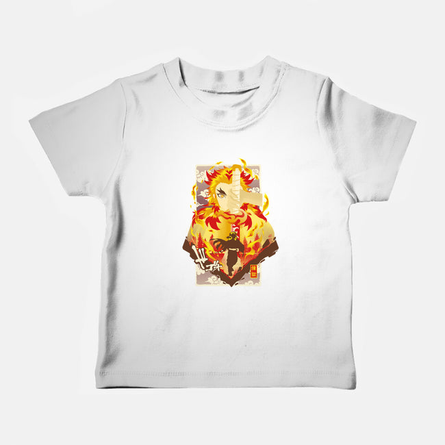 Flame Breathing-baby basic tee-hypertwenty