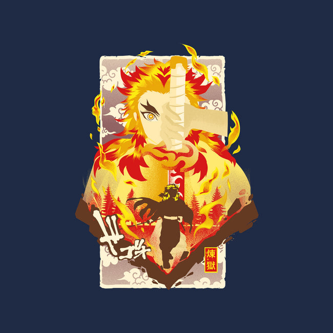 Flame Breathing-womens fitted tee-hypertwenty
