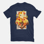 Flame Breathing-womens fitted tee-hypertwenty