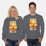 Flame Breathing-unisex crew neck sweatshirt-hypertwenty