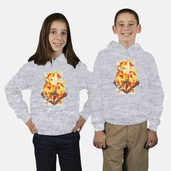 Flame Breathing-youth pullover sweatshirt-hypertwenty