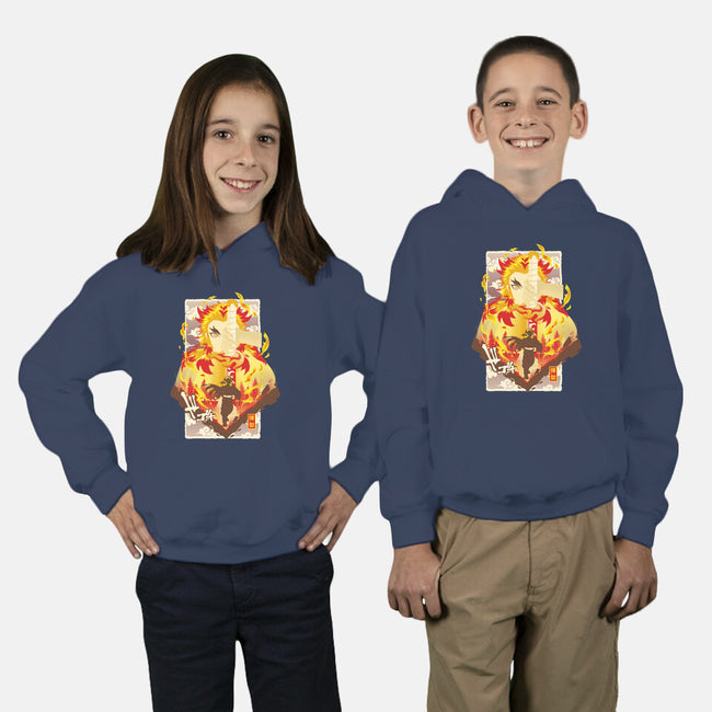 Flame Breathing-youth pullover sweatshirt-hypertwenty