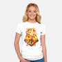 Flame Breathing-womens fitted tee-hypertwenty