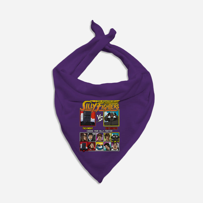 Ministry Of Silly Fighters-dog bandana pet collar-Retro Review