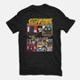 Ministry Of Silly Fighters-youth basic tee-Retro Review