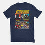 Ministry Of Silly Fighters-youth basic tee-Retro Review