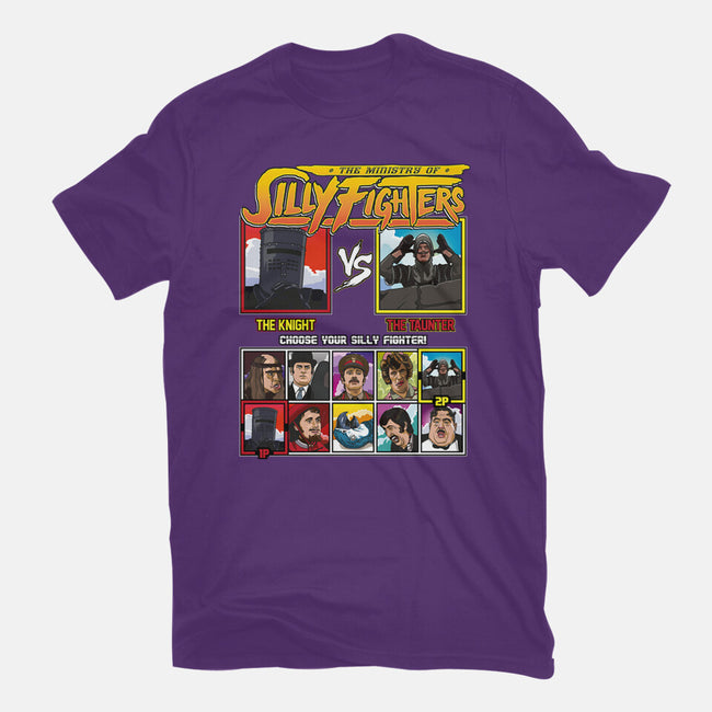 Ministry Of Silly Fighters-youth basic tee-Retro Review