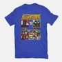 Ministry Of Silly Fighters-mens heavyweight tee-Retro Review