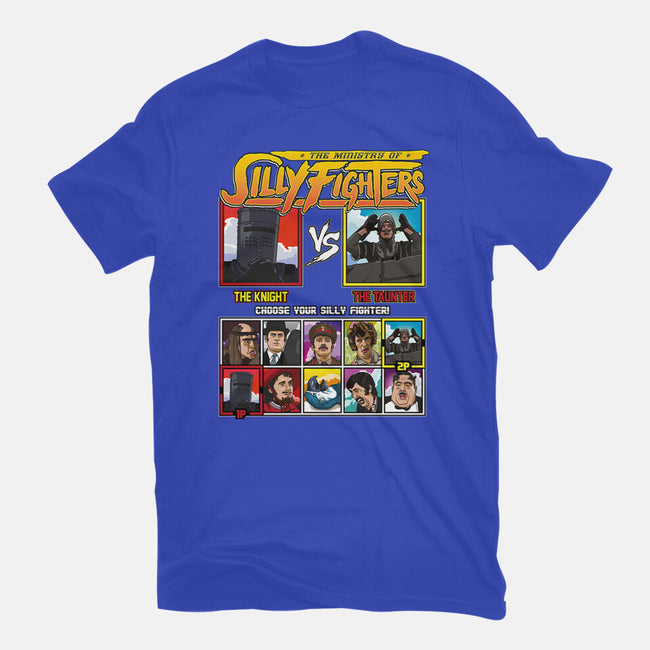 Ministry Of Silly Fighters-youth basic tee-Retro Review