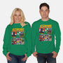Ministry Of Silly Fighters-unisex crew neck sweatshirt-Retro Review