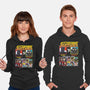 Ministry Of Silly Fighters-unisex pullover sweatshirt-Retro Review