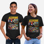 Ministry Of Silly Fighters-unisex basic tee-Retro Review