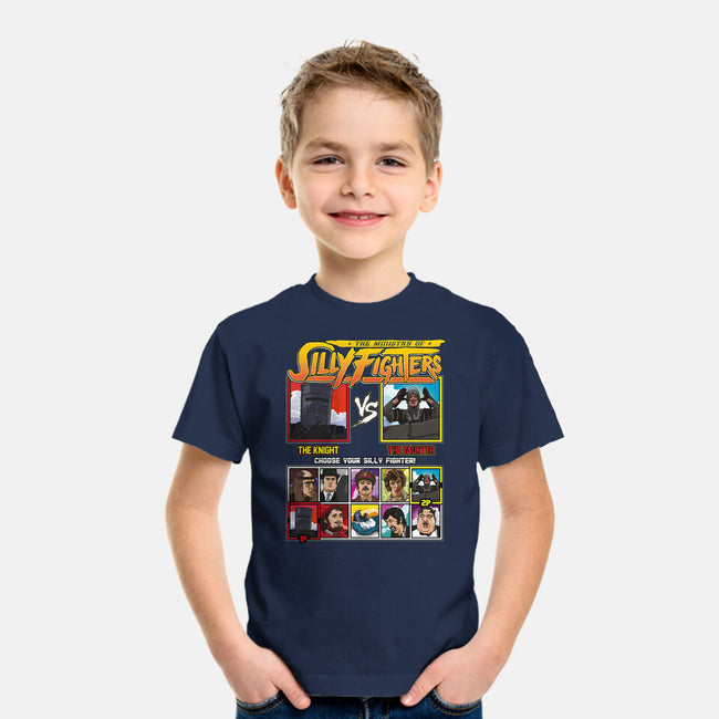 Ministry Of Silly Fighters-youth basic tee-Retro Review