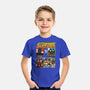 Ministry Of Silly Fighters-youth basic tee-Retro Review