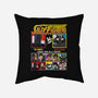Ministry Of Silly Fighters-none removable cover w insert throw pillow-Retro Review