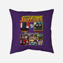 Ministry Of Silly Fighters-none removable cover w insert throw pillow-Retro Review
