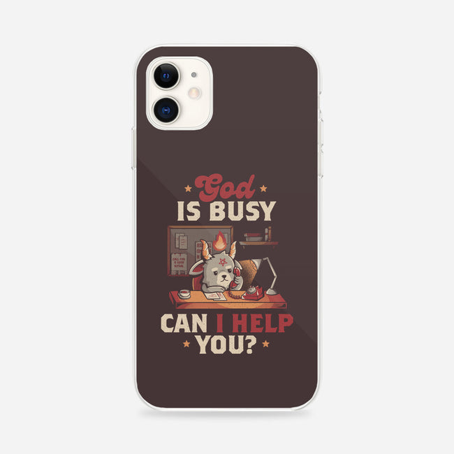God Is Busy-iphone snap phone case-eduely