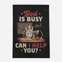 God Is Busy-none outdoor rug-eduely
