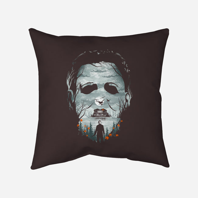 Halloween Night-none removable cover w insert throw pillow-dandingeroz