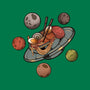 Back To Space Ramen-none removable cover throw pillow-hirolabs