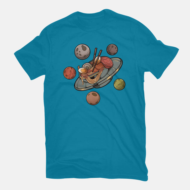 Back To Space Ramen-womens basic tee-hirolabs