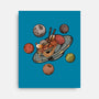 Back To Space Ramen-none stretched canvas-hirolabs