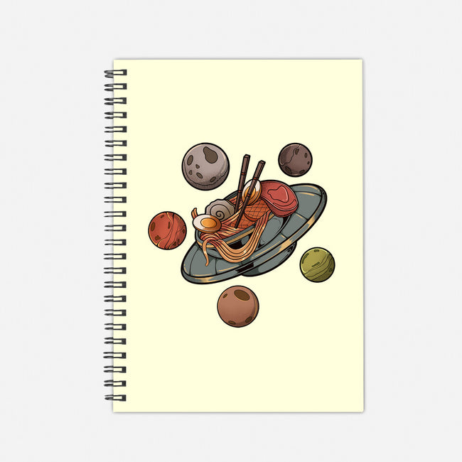 Back To Space Ramen-none dot grid notebook-hirolabs