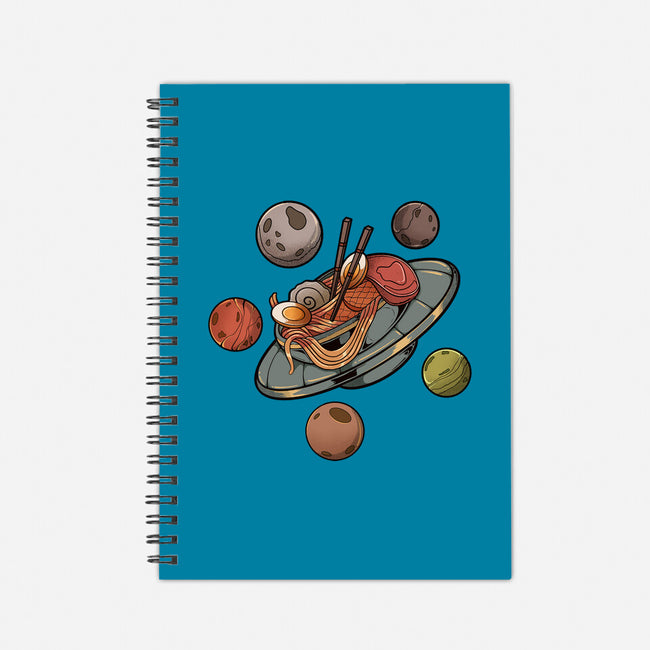 Back To Space Ramen-none dot grid notebook-hirolabs