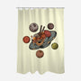 Back To Space Ramen-none polyester shower curtain-hirolabs