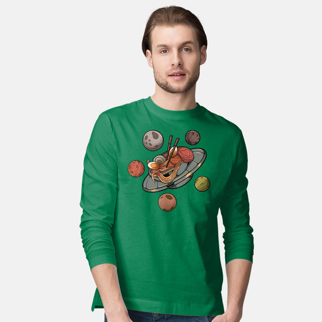 Back To Space Ramen-mens long sleeved tee-hirolabs