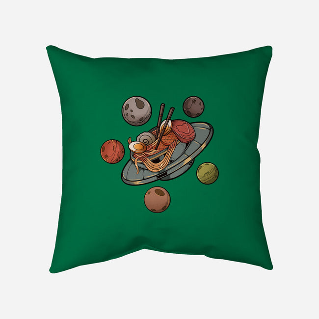 Back To Space Ramen-none removable cover throw pillow-hirolabs