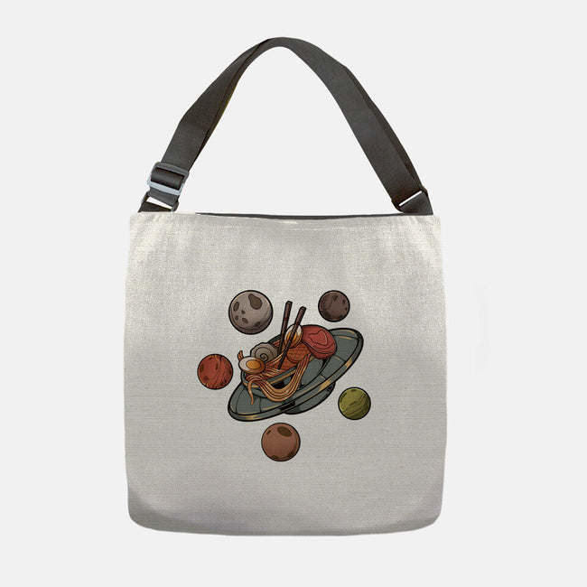 Back To Space Ramen-none adjustable tote-hirolabs