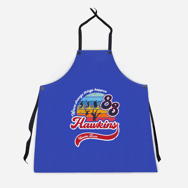 Strange Things Happen-unisex kitchen apron-DrMonekers