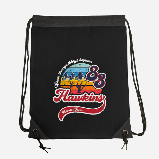 Strange Things Happen-none drawstring bag-DrMonekers