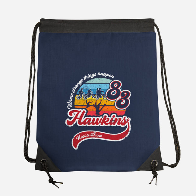 Strange Things Happen-none drawstring bag-DrMonekers