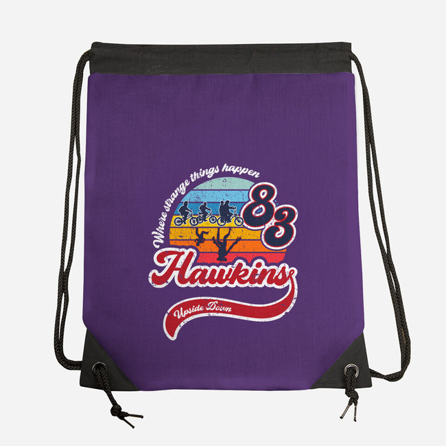 Strange Things Happen-none drawstring bag-DrMonekers