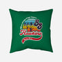 Strange Things Happen-none removable cover w insert throw pillow-DrMonekers