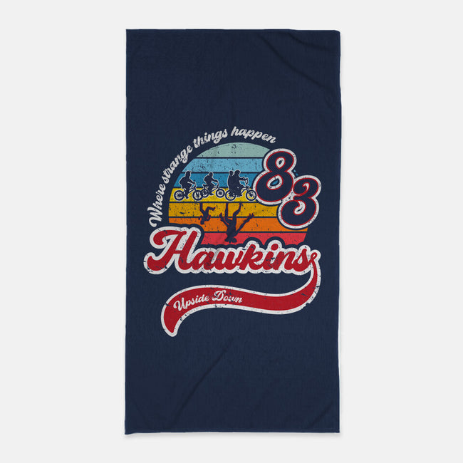 Strange Things Happen-none beach towel-DrMonekers