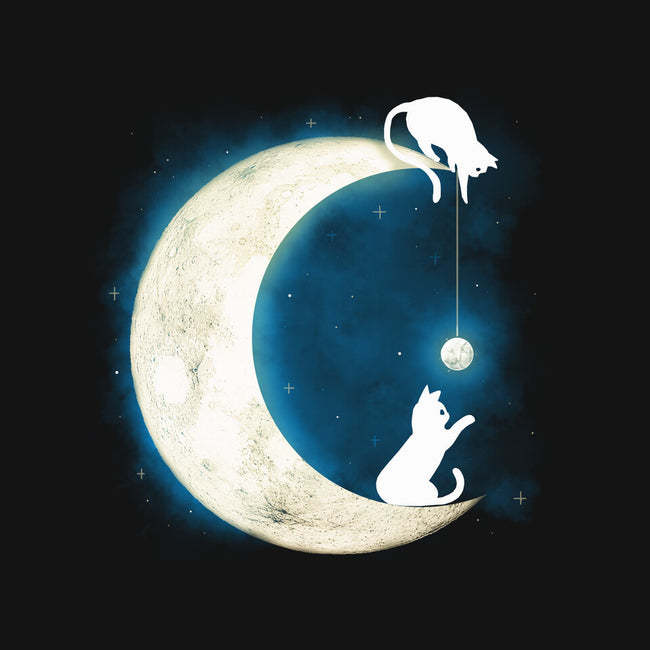 Moon Cat-none drawstring bag-Vallina84