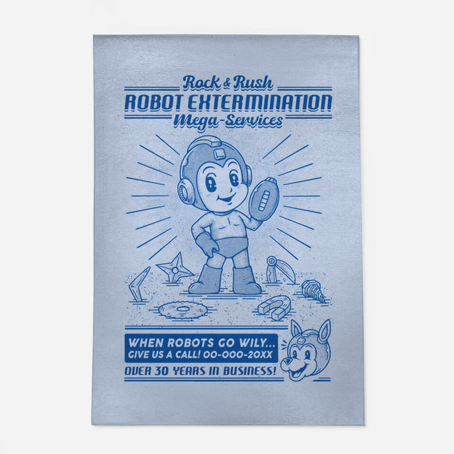 Mega Robot Extermination Services-none indoor rug-Firebrander
