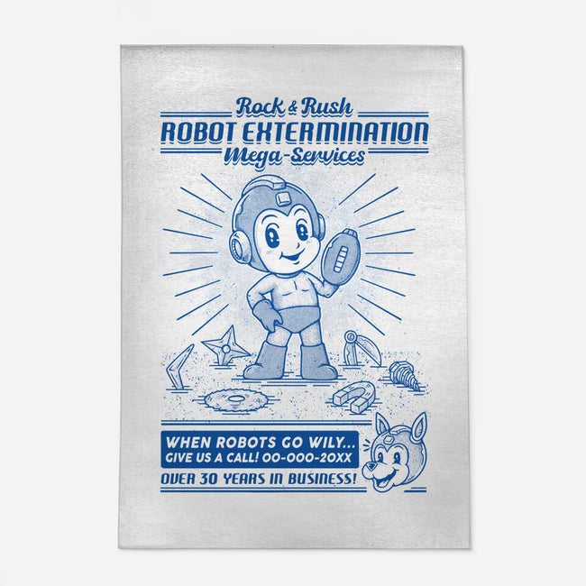 Mega Robot Extermination Services-none indoor rug-Firebrander