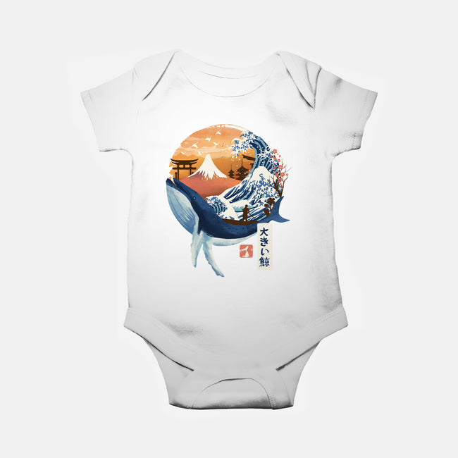 The Great Whale-baby basic onesie-dandingeroz