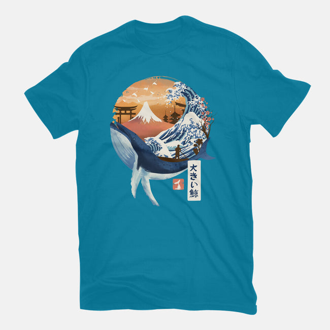 The Great Whale-womens basic tee-dandingeroz