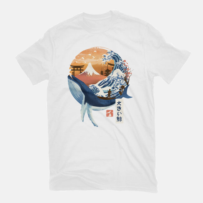 The Great Whale-womens basic tee-dandingeroz