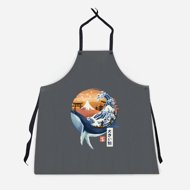 The Great Whale-unisex kitchen apron-dandingeroz