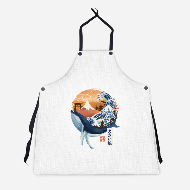 The Great Whale-unisex kitchen apron-dandingeroz